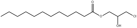 rac 1-Lauroyl-3-chloropropanediol,20542-96-5,结构式