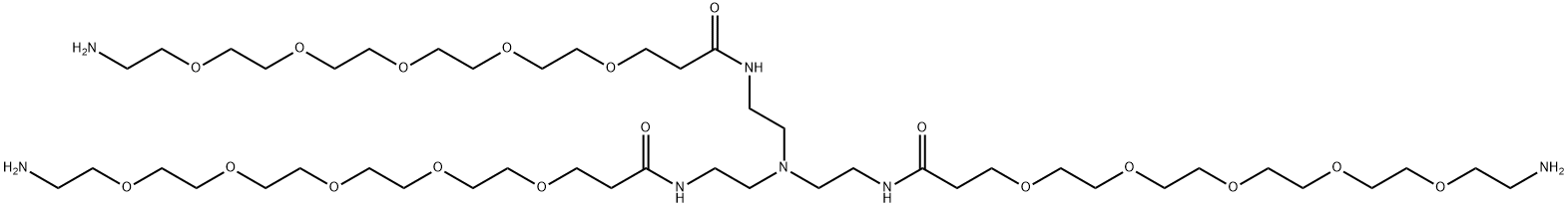 2055013-52-8 Tri(Amino-PEG5-amide)-amine TFA salt