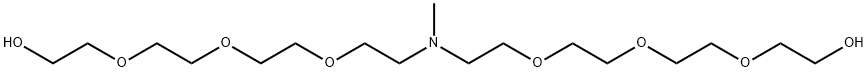 N-Me-N-(PEG3-OH)2 Struktur