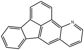 フルオレノ[9,1-gh]キノリン 化学構造式