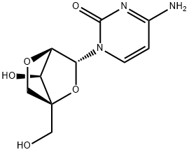 2'-O,4'-C-Methylenecytidine Structure
