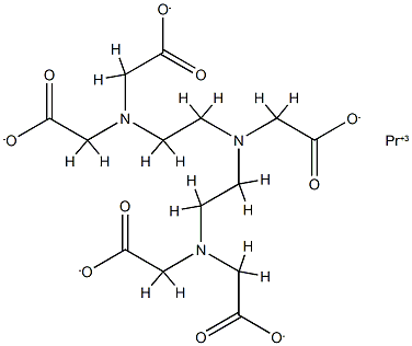 praseodymium DTPA 结构式