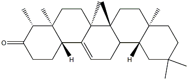 25-Nor-D:A-friedoolean-9(11)-en-3-one 结构式