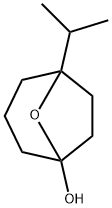 8-Oxabicyclo[3.2.1]octan-1-ol,5-(1-methylethyl)-(9CI) Structure