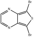 Thieno[3,4-b]pyrazine, 5,7-dibroMo- (Related Reference) Struktur