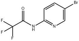 N-(5-溴-吡啶-2-基)-2,2,2-三氟乙酰胺, 207926-35-0, 结构式
