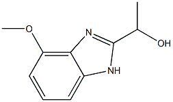 1H-Benzimidazole-2-methanol,4-methoxy-alpha-methyl-(9CI) 结构式
