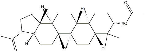 Moretenol acetate Structure
