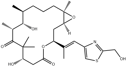 埃博霉素F, 208518-52-9, 结构式