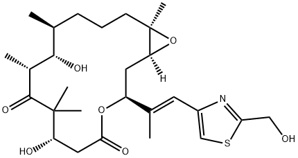 埃博霉素F 结构式