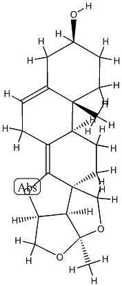 8,14-Didehydro-14-deoxyhirundigenin Struktur