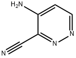 3-Pyridazinecarbonitrile,4-amino-(8CI,9CI) Structure