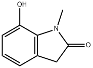 2-Indolinone,7-hydroxy-1-methyl-(8CI) Struktur
