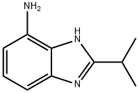 1H-Benzimidazol-4-amine,2-(1-methylethyl)-(9CI) Structure