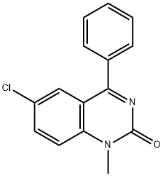 地西泮杂质E,20927-53-1,结构式