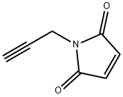 <I>N</I>-炔丙基马来酰亚胺,209395-32-4,结构式