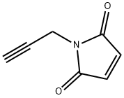 1H-Pyrrole-2,5-dione,1-(2-propynyl)-(9CI) Structure