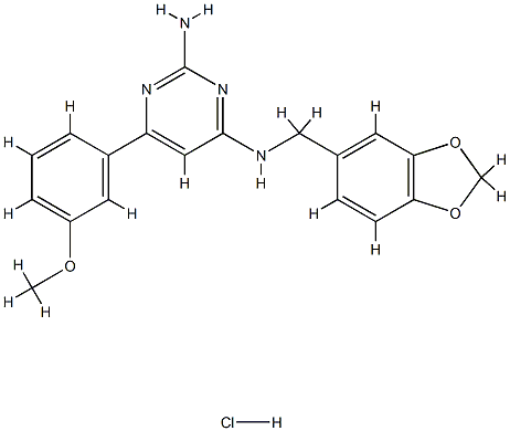 BML-284 HCL, 2095432-75-8, 结构式