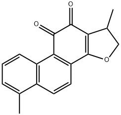 二氢丹参酮 I 结构式