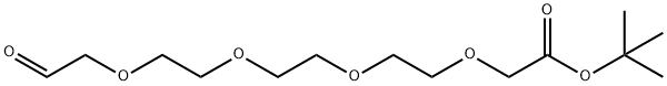 Ald-CH2-PEG4-CH2CO2tBu Structure
