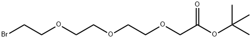 Bromo-PEG3-CH2CO2tBu, 2100306-71-4, 结构式