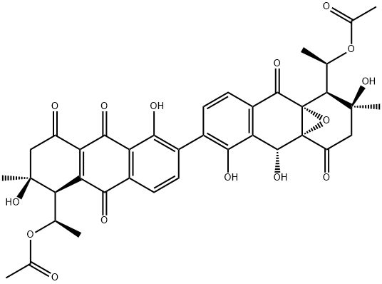 9-Deoxo-4aβ,9aβ-epoxy-4a,9a-dihydro-9β-hydroxyjulichrome Q 11,11'-diacetate|