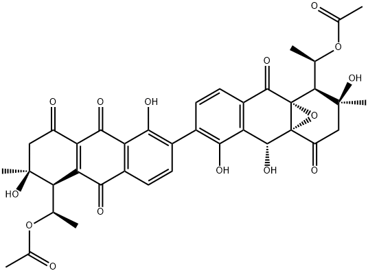 21027-31-6 9-Deoxo-4aβ,9aβ-epoxy-4a,9a-dihydro-9β-hydroxyjulichrome Q 11,11'-diacetate