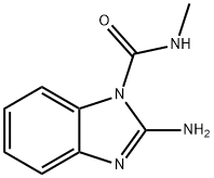 1H-Benzimidazole-1-carboxamide,2-amino-N-methyl-(9CI) Struktur