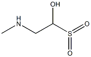2-(methylamino)ethanol, compound with sulphur dioxide  Struktur