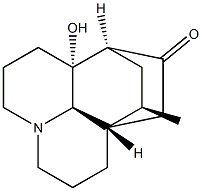 (12α,15R)-12-Hydroxy-15-methyllycopodan-5-one 结构式