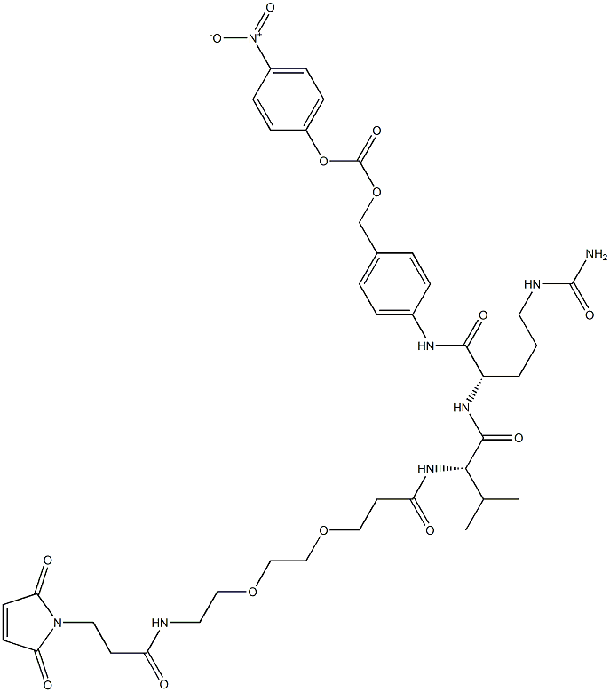 Mal-amido-PEG2-Val-Cit-PAB-PNP