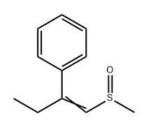 β-Ethylstyryl(methyl) sulfoxide Structure