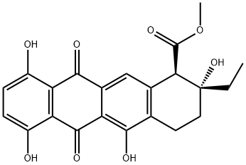 7-deoxypyrromycinone Struktur