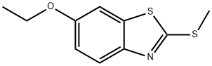 Benzothiazole, 6-ethoxy-2-(methylthio)- (6CI,8CI,9CI) Structure