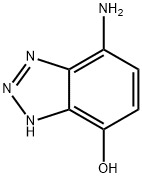 1H-Benzotriazol-4-ol,7-amino-(9CI) Struktur