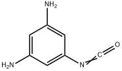 1,3-Benzenediamine,5-isocyanato-(9CI) Struktur