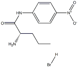 (S)-2-氨基-N-(4-硝基苯基)戊酰胺氢溴酸盐, 213271-08-0, 结构式