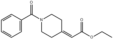 Acetic acid, 2-(1-benzoyl-4-piperidinylidene)-, ethyl ester