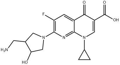 吉米沙星杂质,213672-25-4,结构式