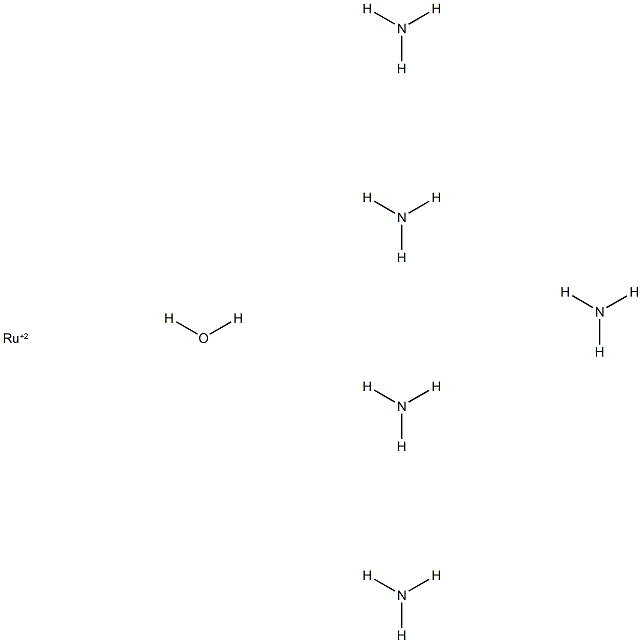 pentaammineaquaruthenium Struktur