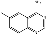 6-メチル-4-キナゾリンアミン 化学構造式