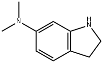 1H-Indol-6-amine,2,3-dihydro-N,N-dimethyl-(9CI) Structure
