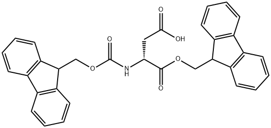 FMOC-D-ASP-OFM Struktur