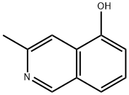 5-Isoquinolinol,3-methyl-(9CI) 结构式