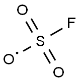 フルオロ硫酸ラジカル 化学構造式