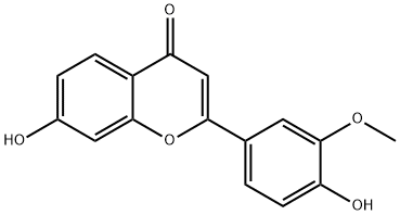 7,4′-二羟基3-甲基黄酮, 21583-32-4, 结构式