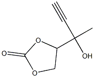Pent-1-ynitol,  1,2-dideoxy-3-C-methyl-,  cyclic  4,5-carbonate  (9CI) Struktur