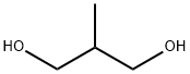 2-メチル-1,3-プロパンジオール 化学構造式