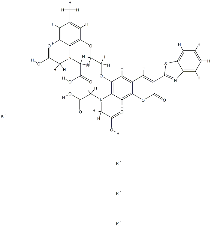 BTC,tetrapotassiumsalt Structure