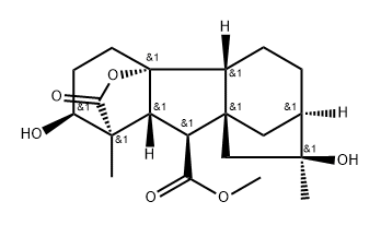 1β,8-Dimethyl-1α,4aα-(carbonyloxy)-2β,8-dihydroxygibbane-10β-carboxylic acid 10-methyl ester|